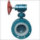 D341F46手动衬氟蝶阀