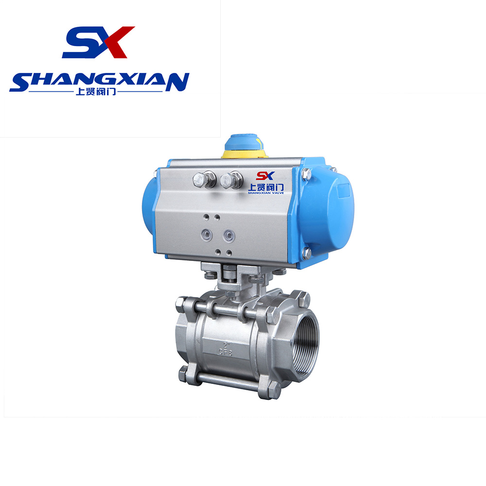 Q611内螺纹气动球阀